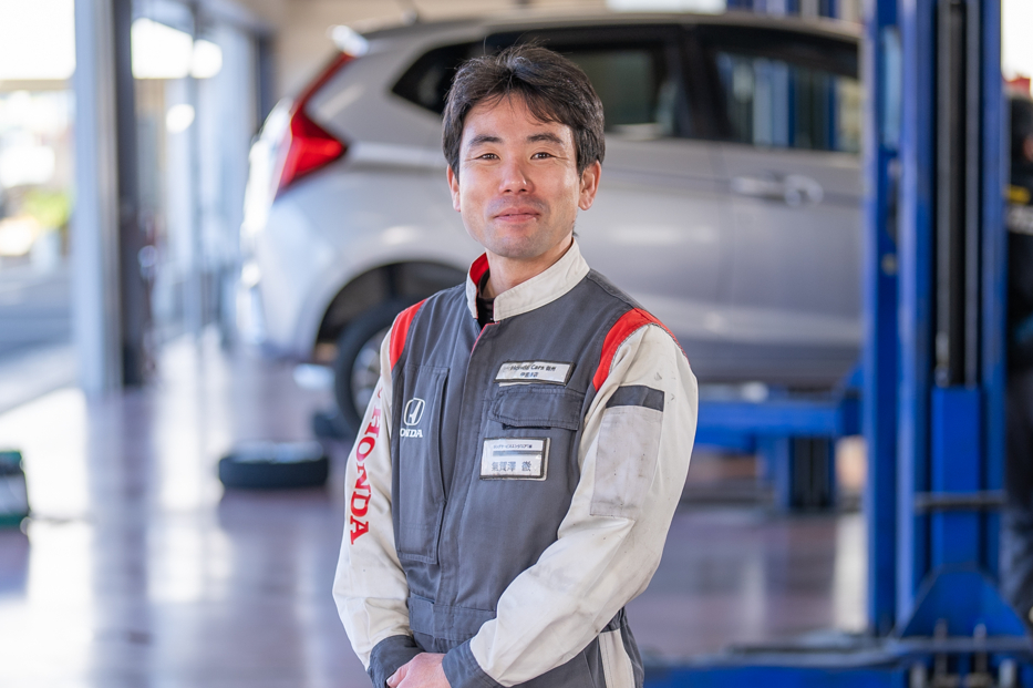 諏訪湖店　工場長　氣賀澤 徹